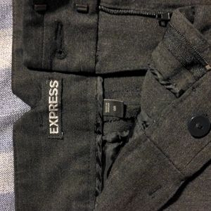 Charcoal slacks